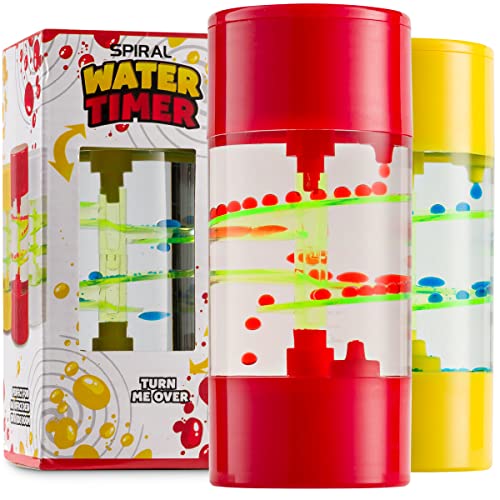 Dr.Kbder Liquid Motion Bubbler Timer Autism Sensory Fidget Toys for Kids  Adults Toddlers, Calm Down Supplies Office Sensory Desk Toys for Autistic