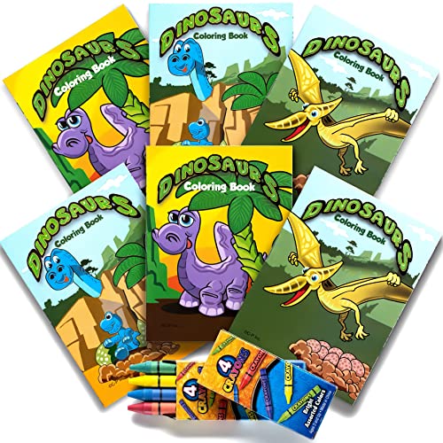 Kids Coloring Book Kit, Dinosaurs | Arteza