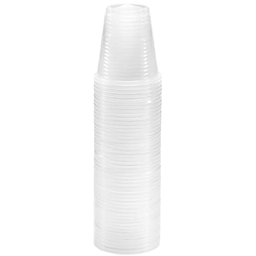 Prestee Small Clear Plastic Cups, 5 oz. 200 Pack