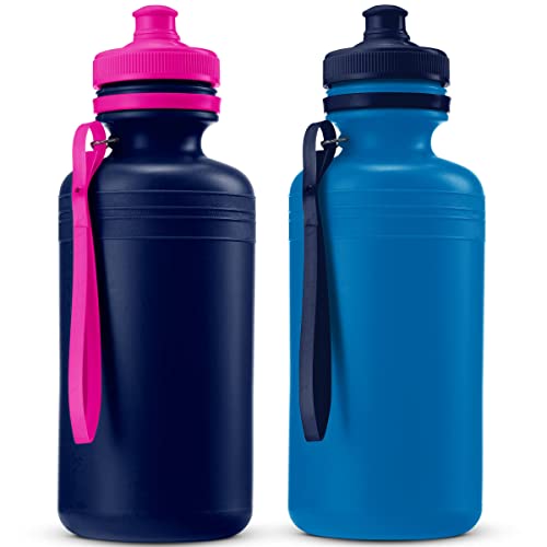 14 Pieces 27 Oz Plastic Water Bottles Bulk Gym Sports Adults Kids Reusable  Large