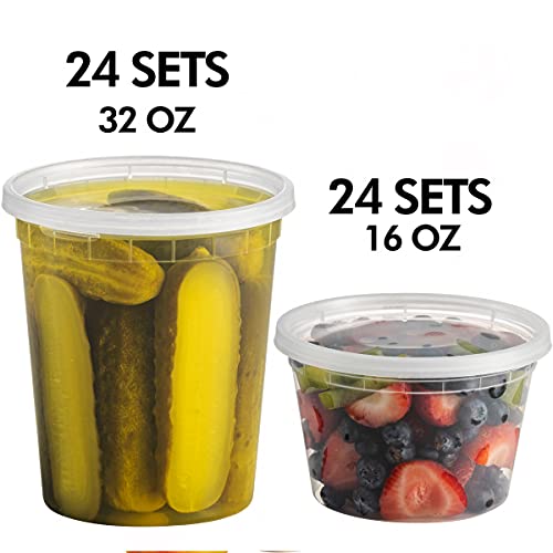 Medium Airtight Food Storage Containers With Lids, Bpa Free