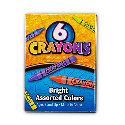 64 ct Color Crayons Set Premium Quality Party Favor Kids Coloring Non Toxic Bulk